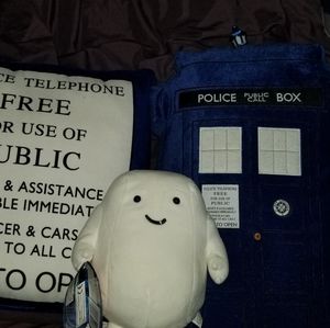 Doctor Who Pillows/Plush $10 each or ALL for $25